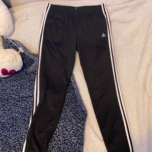 Black & White adidas joggers